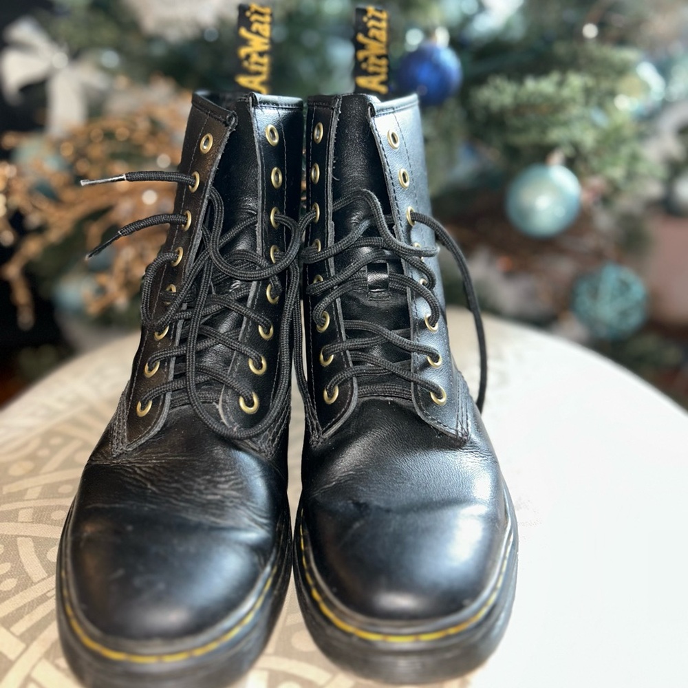 Dr. Martens Black Zavala Boots